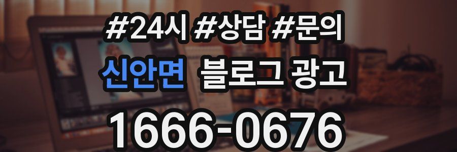 신안면 브랜드 블로그