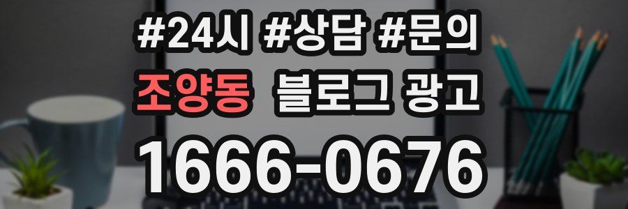 조양동 브랜드 블로그