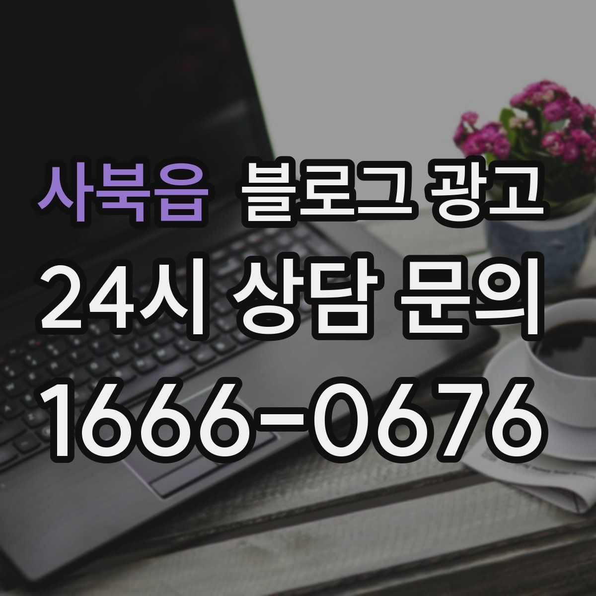 사북읍 블로그 광고