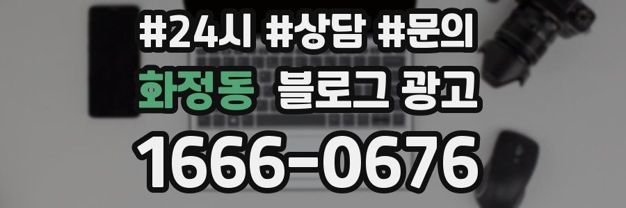 화정동 브랜드 블로그
