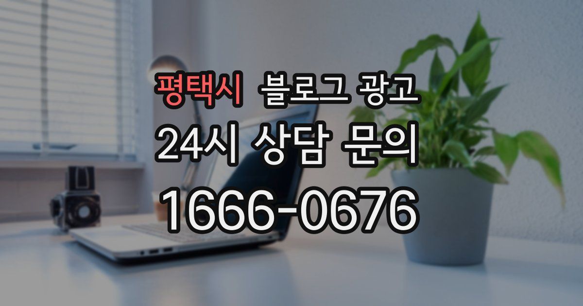 평택시 블로그 광고