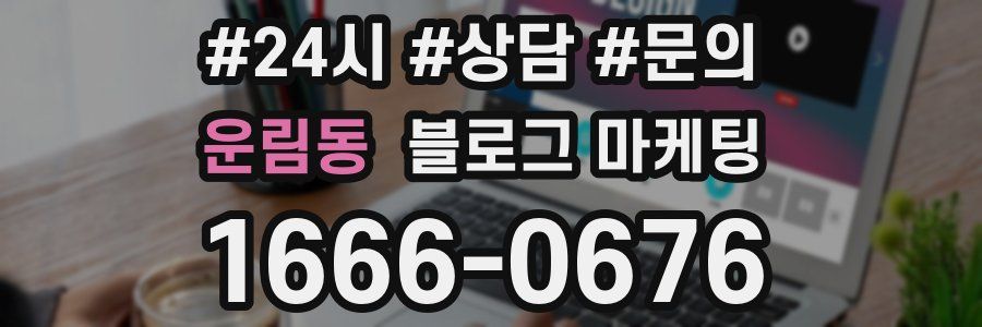 운림동 브랜드 블로그