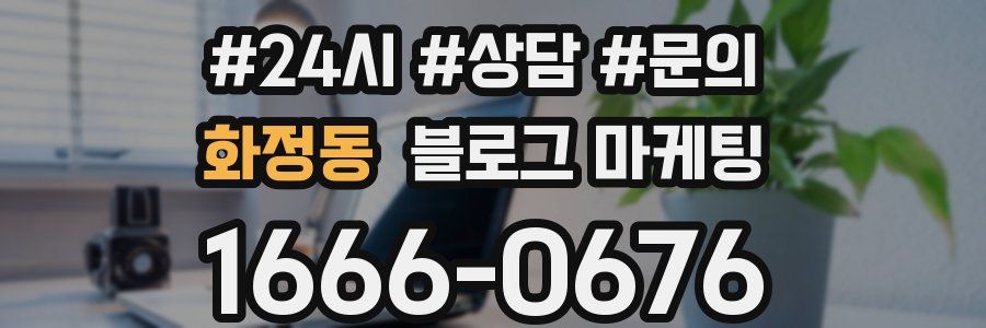 화정동 브랜드 블로그