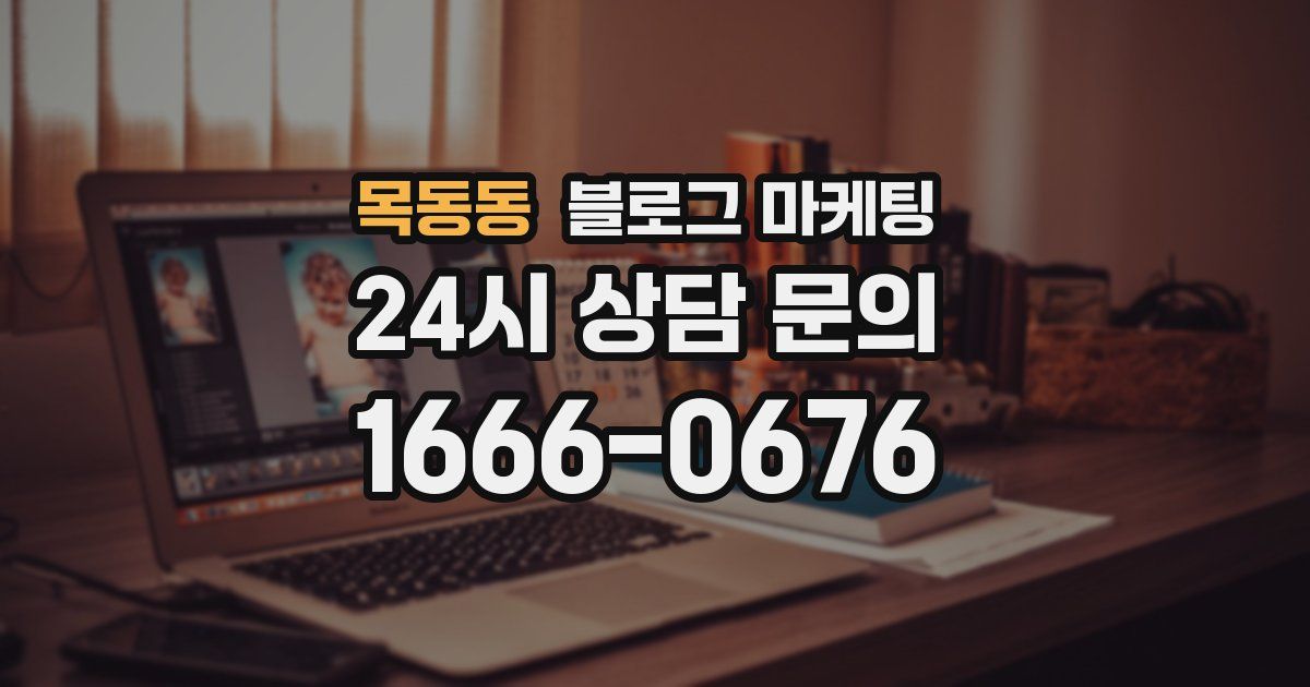 목동동 블로그 마케팅