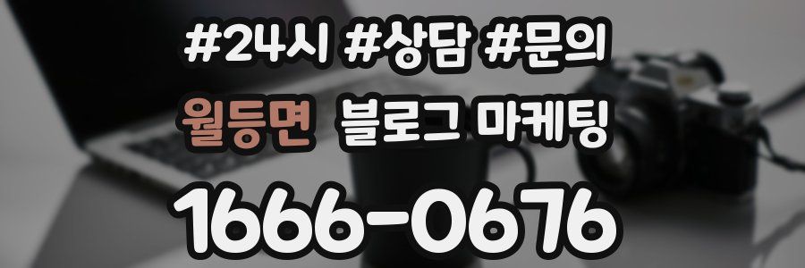 월등면 브랜드 블로그