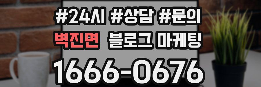 벽진면 브랜드 블로그