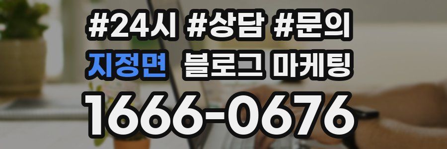 지정면 브랜드 블로그
