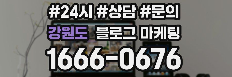 강원도 브랜드 블로그