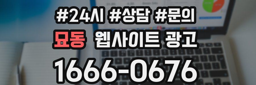 묘동 웹사이트 광고
