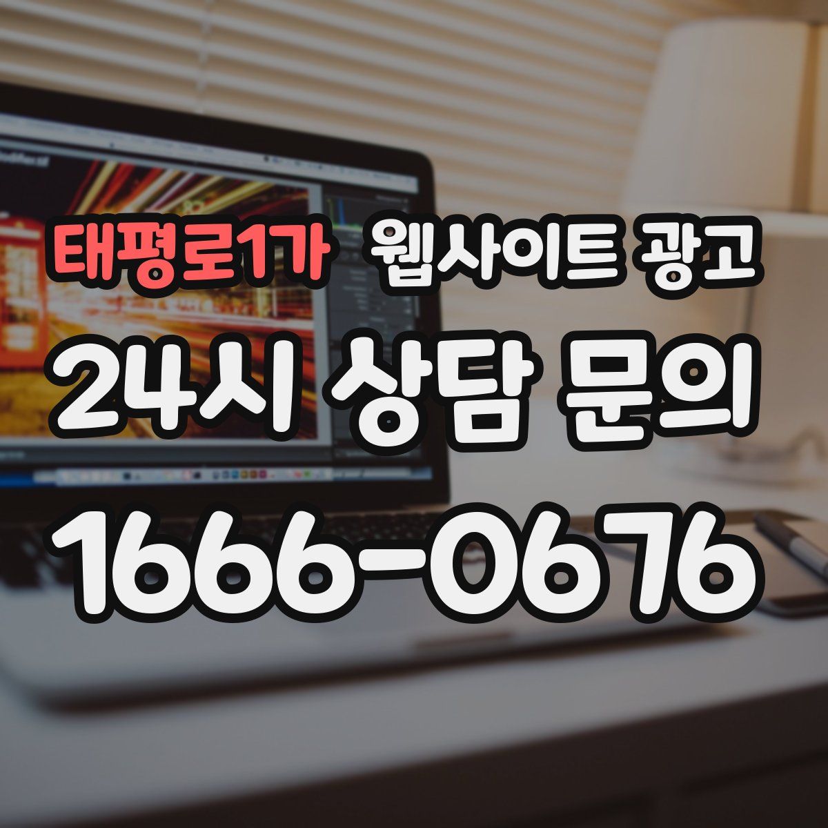 태평로1가 웹사이트 광고