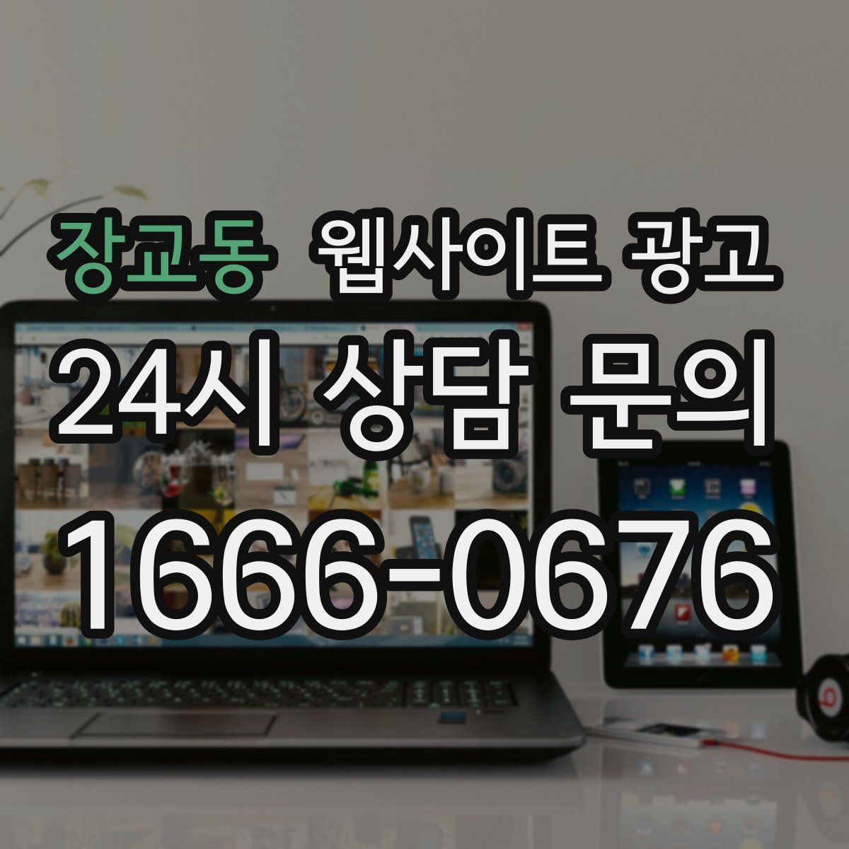 장교동 웹사이트 광고