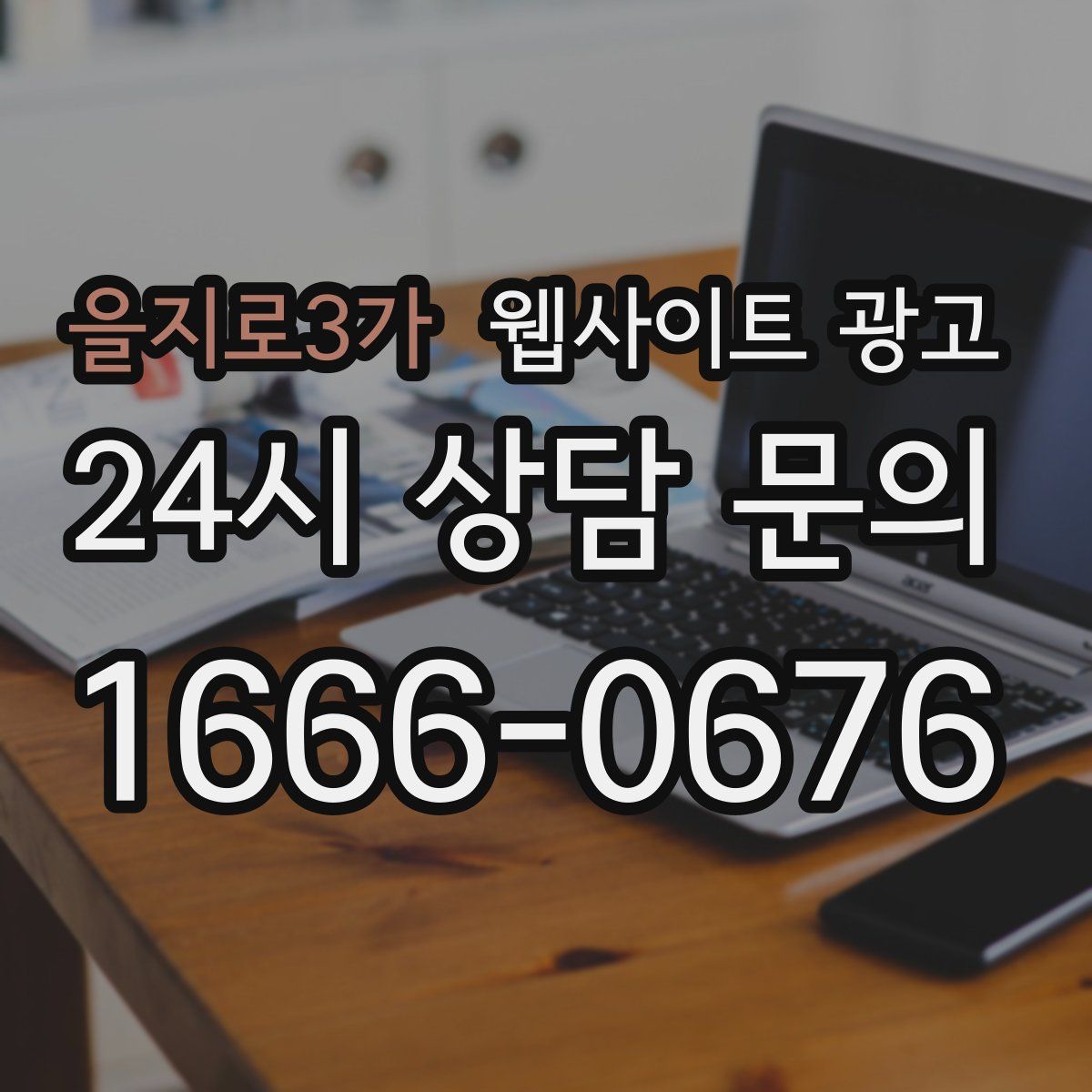 을지로3가 웹사이트 광고