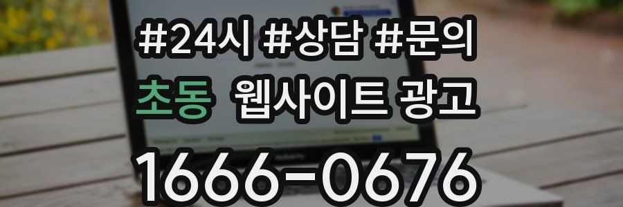 초동 웹사이트 광고