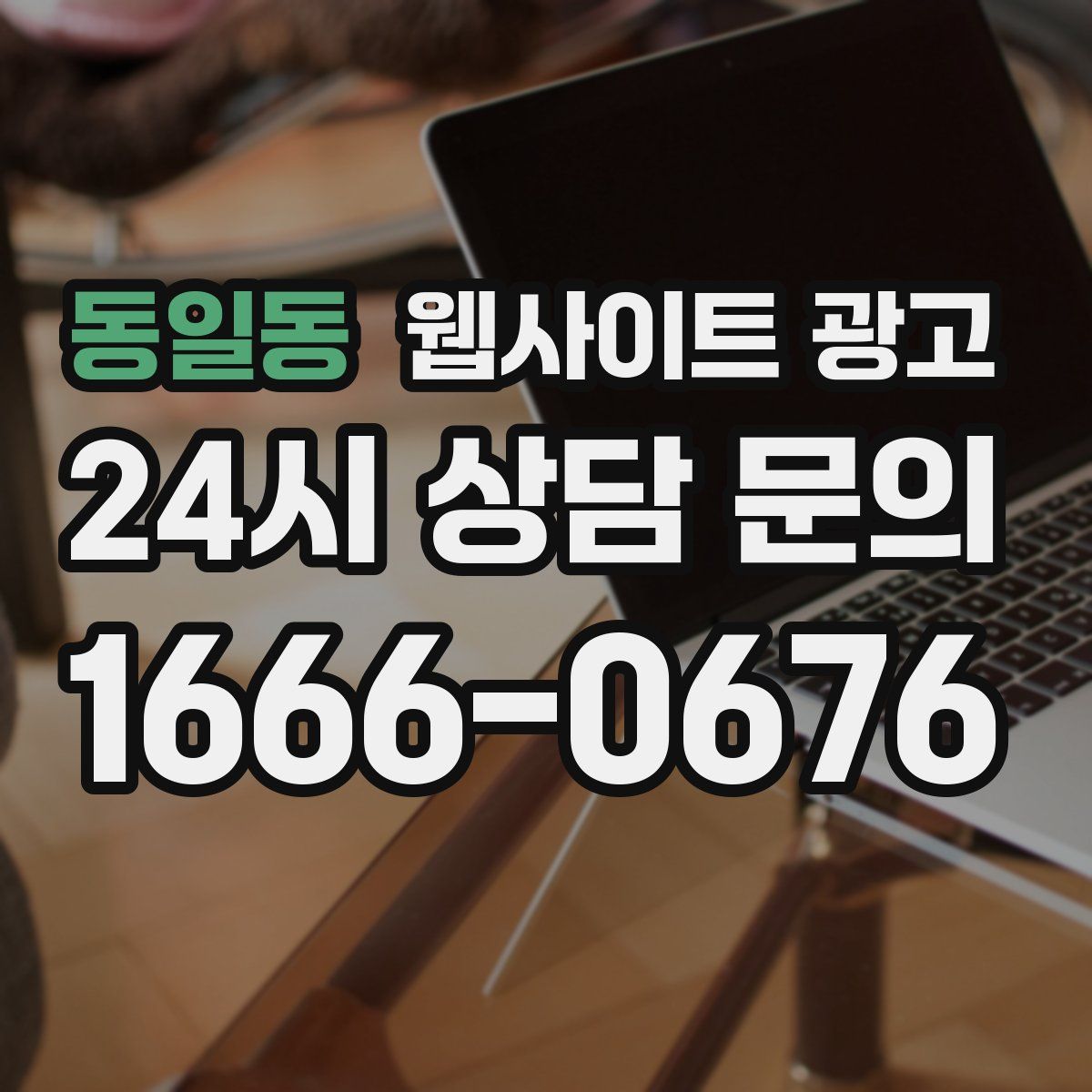 동일동 웹사이트 광고