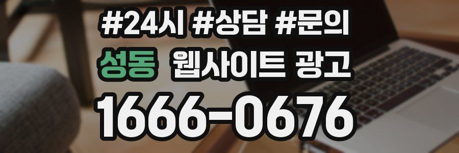 성동 웹사이트 광고