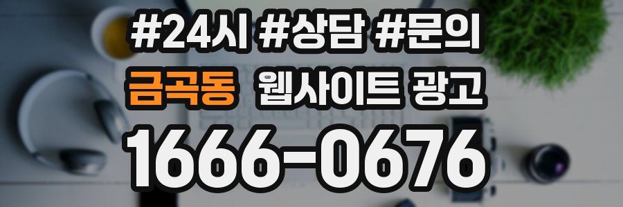 금곡동 웹사이트 광고
