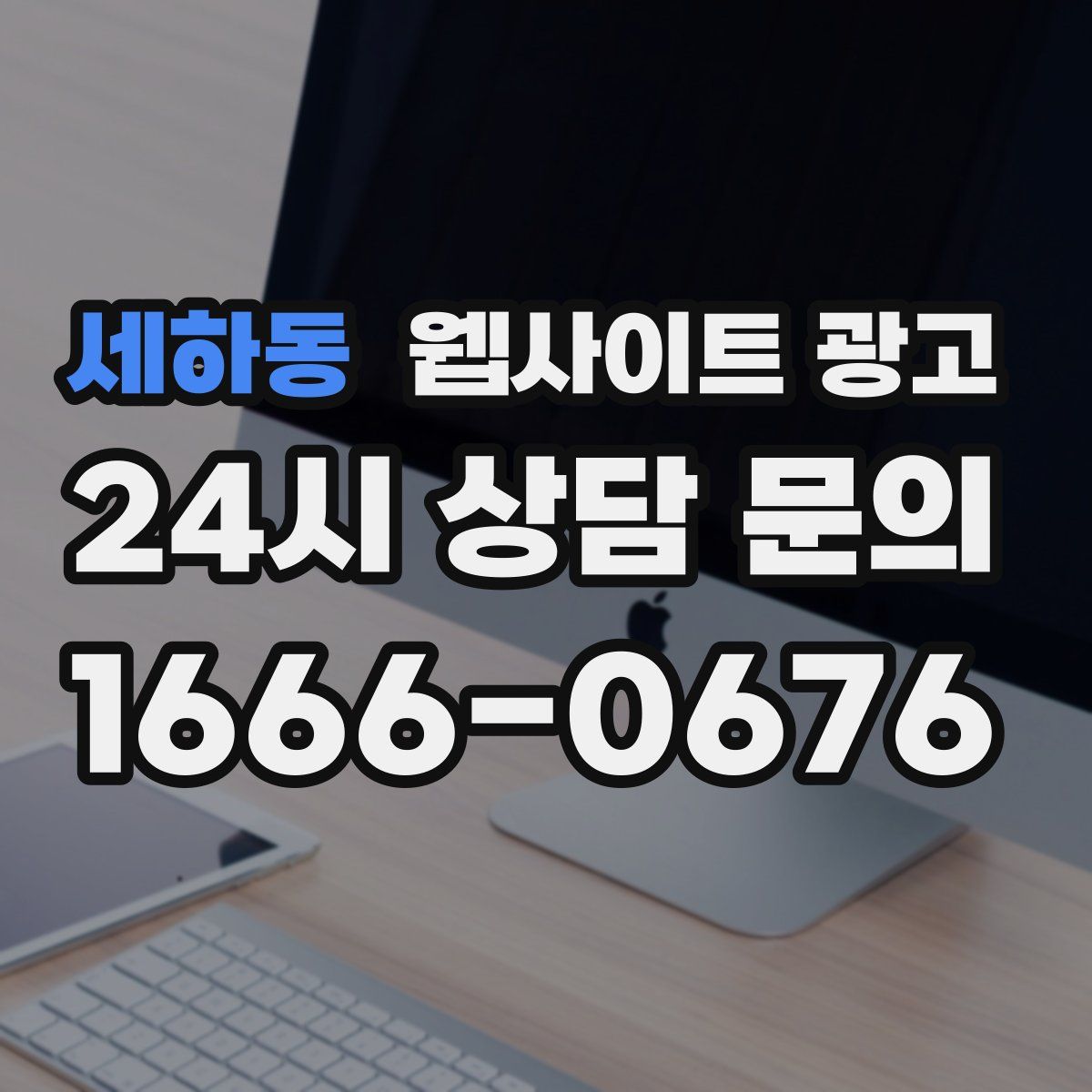 세하동 웹사이트 광고