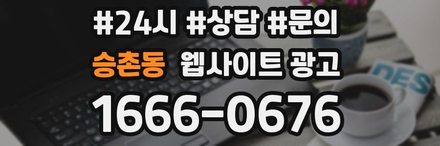 승촌동 웹사이트 광고