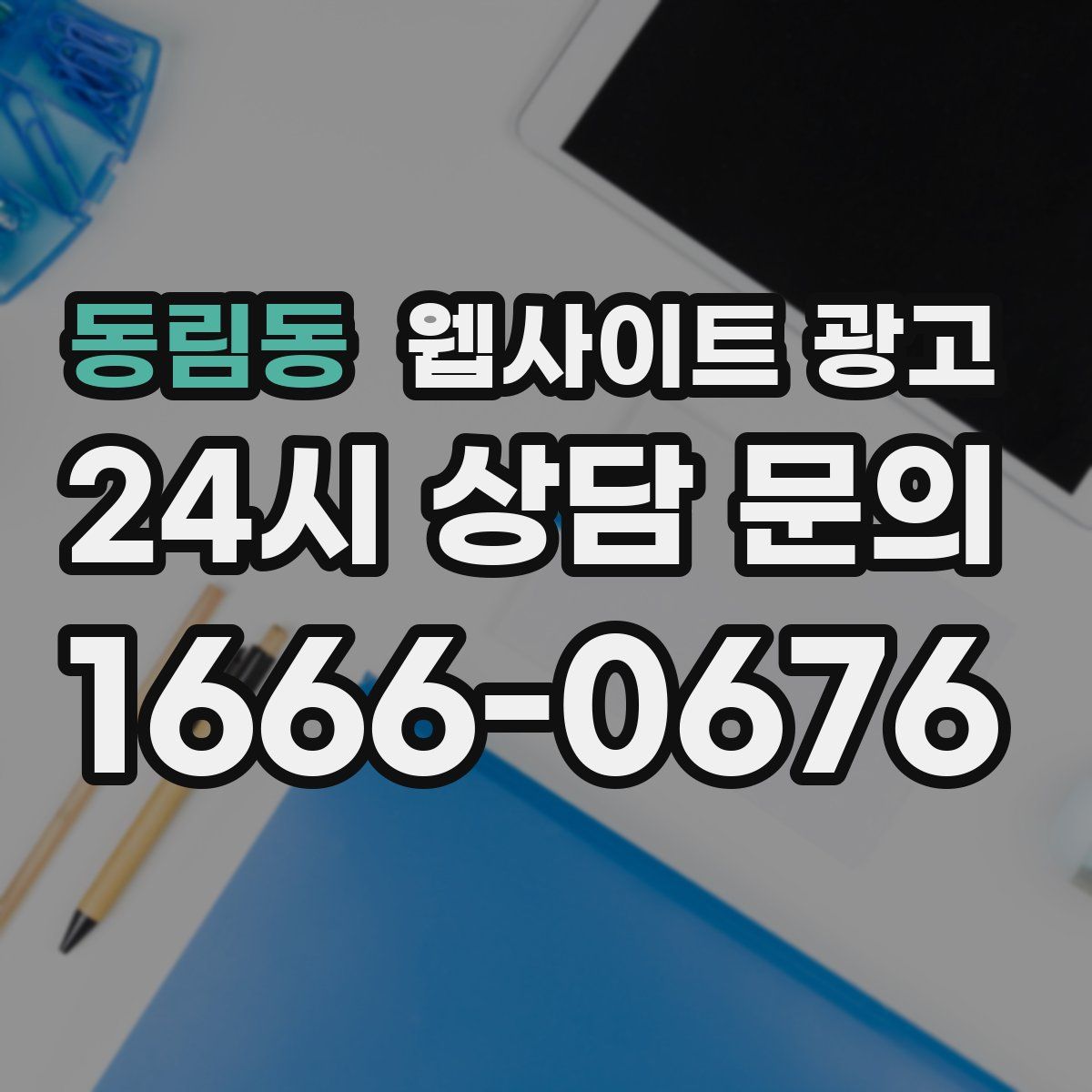 동림동 웹사이트 광고