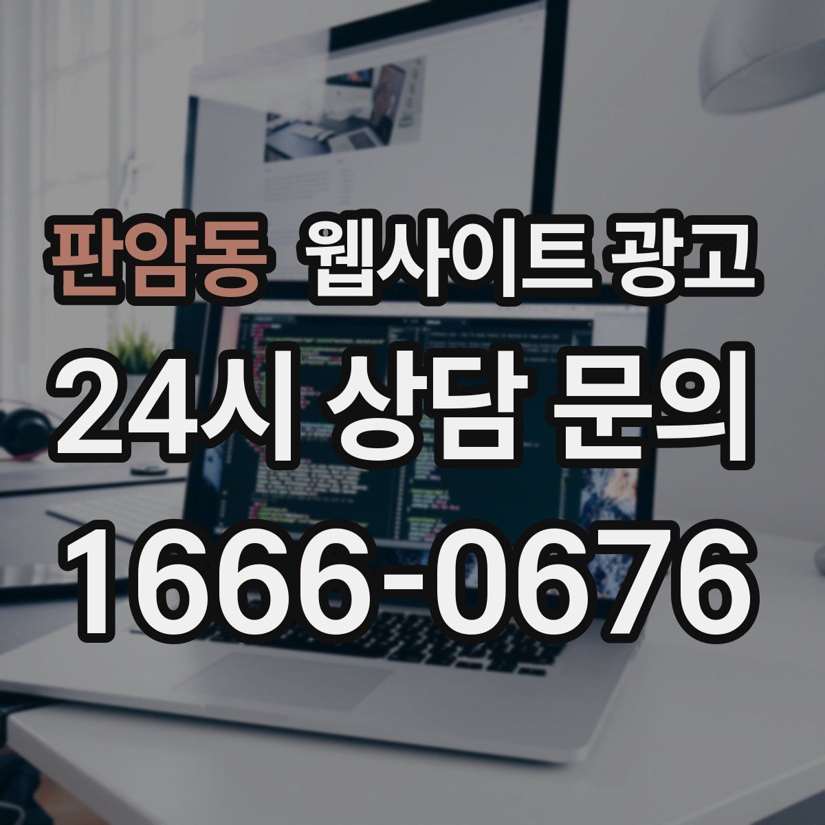 판암동 웹사이트 광고