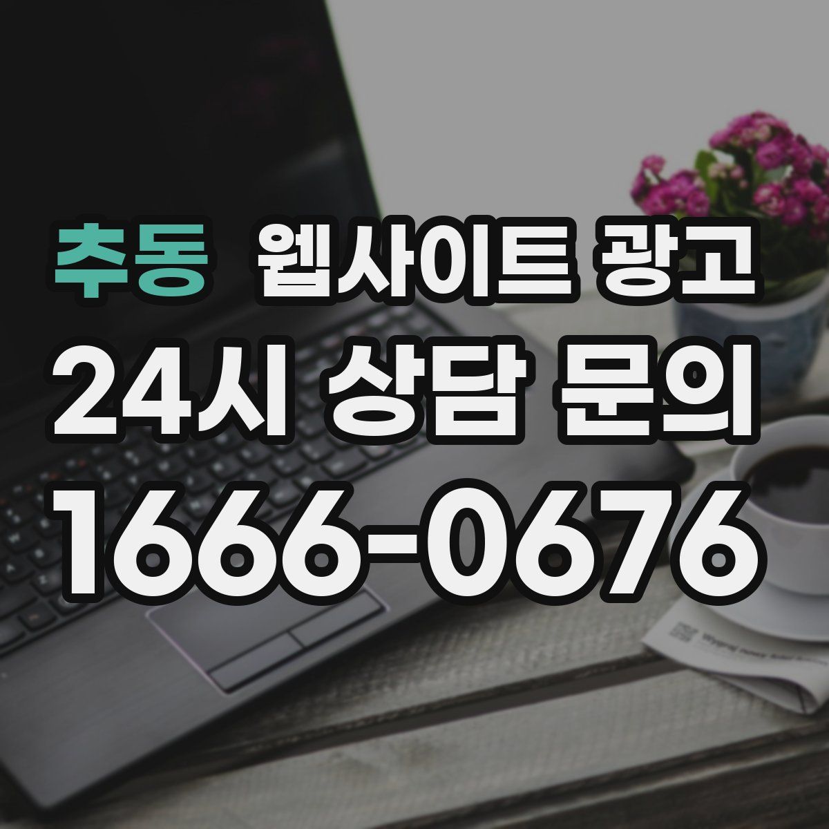 추동 웹사이트 광고