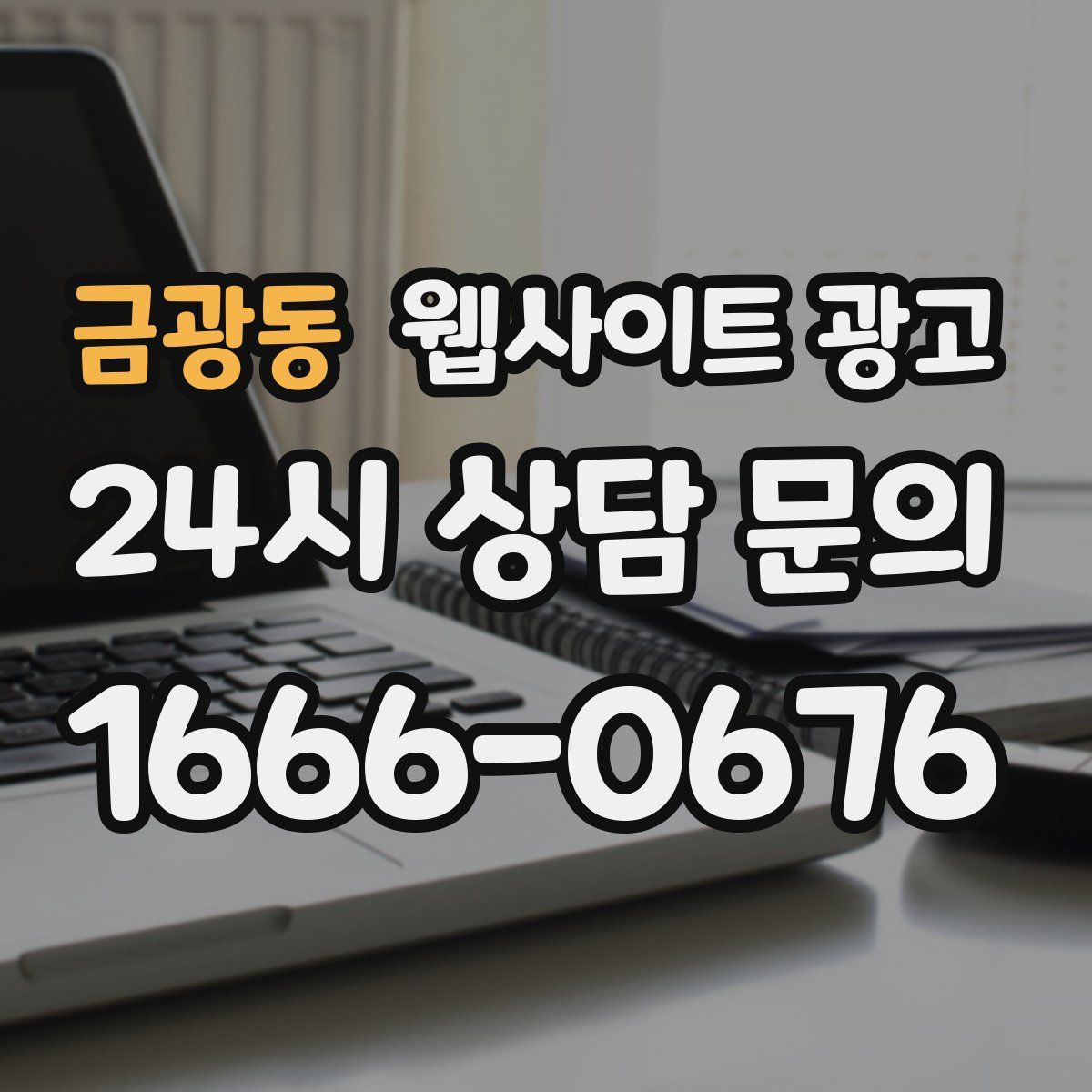 금광동 웹사이트 광고