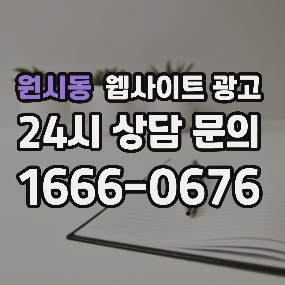 원시동 웹사이트 광고