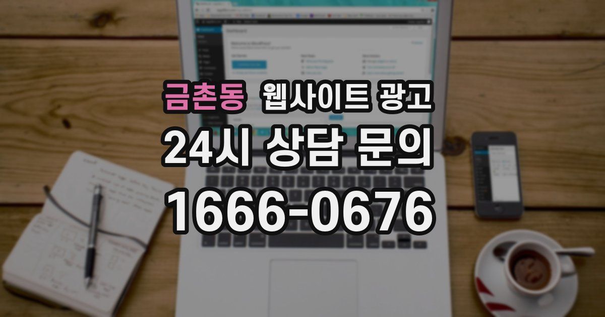 금촌동 웹사이트 광고