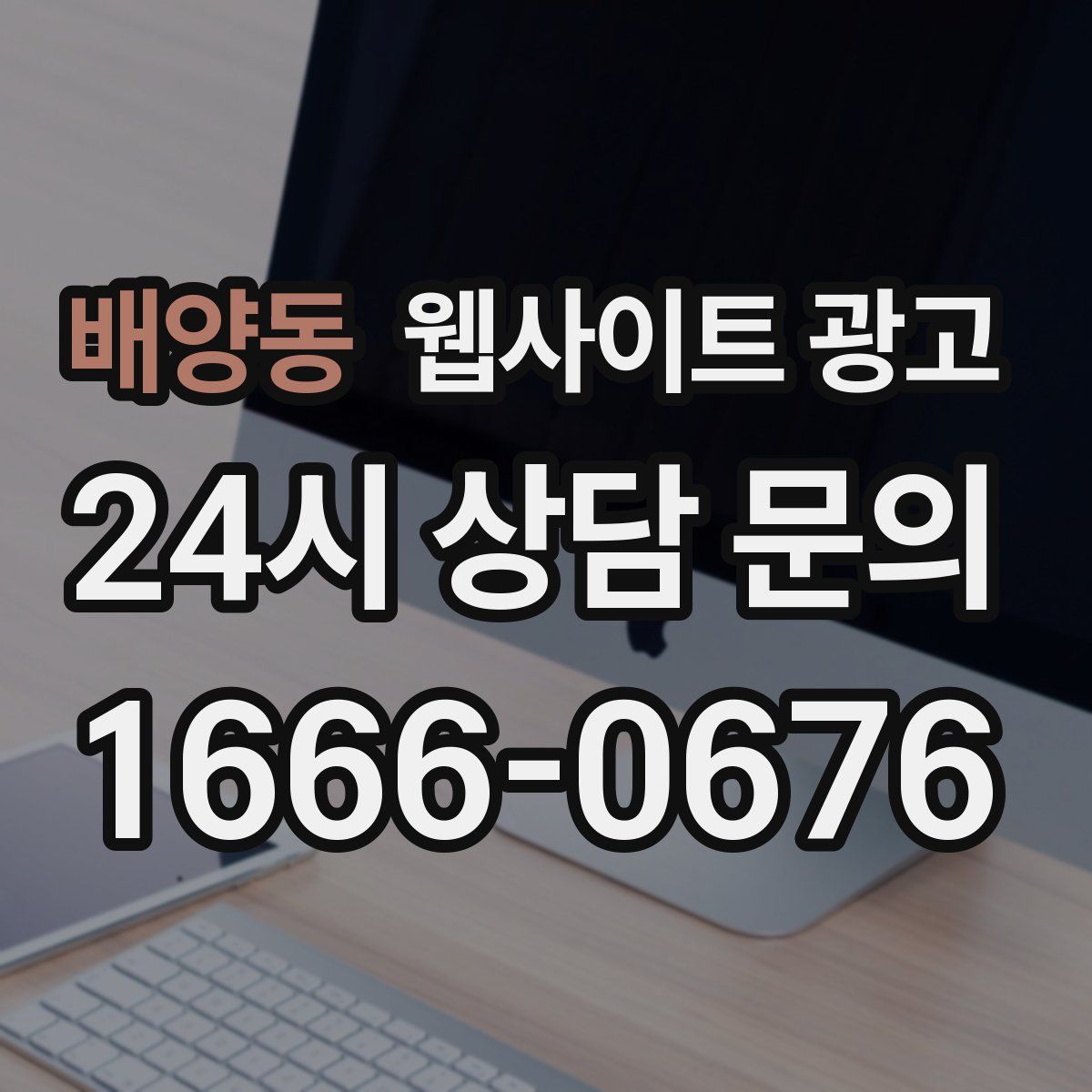 배양동 웹사이트 광고