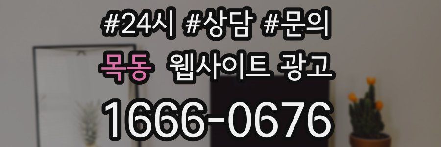 목동 웹사이트 광고