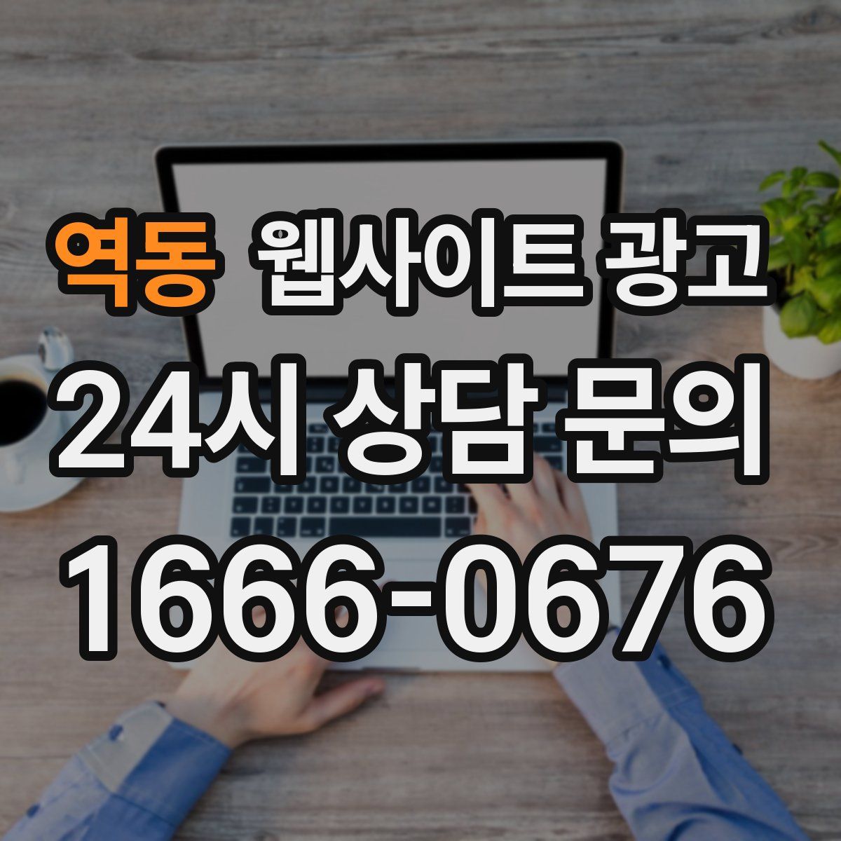 역동 웹사이트 광고