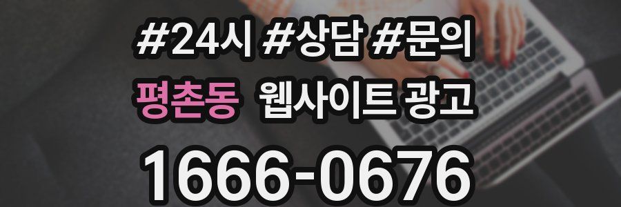 평촌동 웹사이트 광고