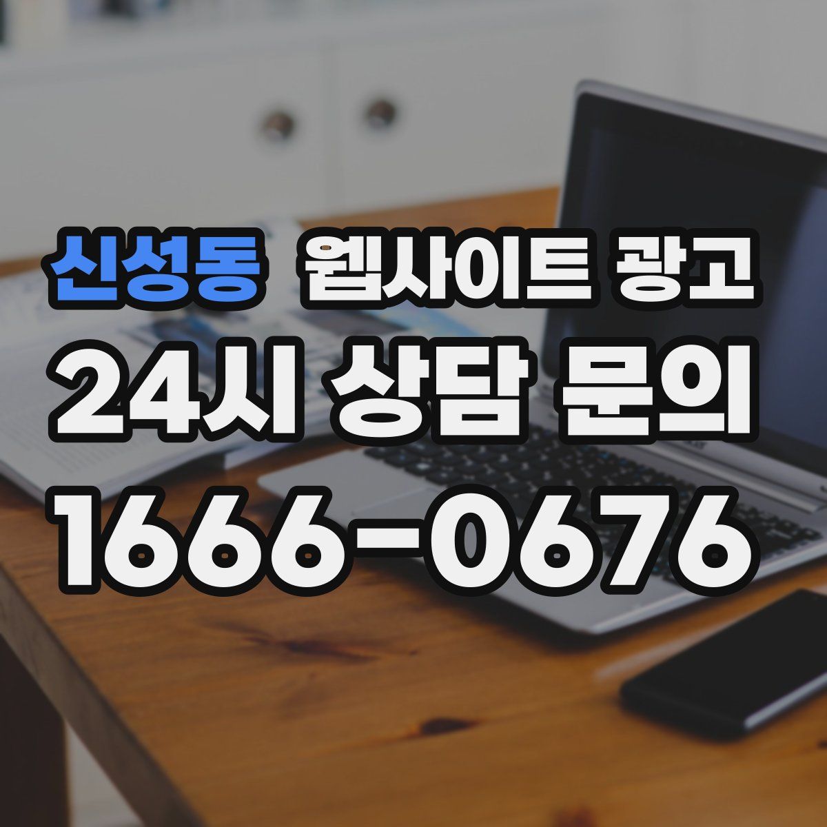 신성동 웹사이트 광고