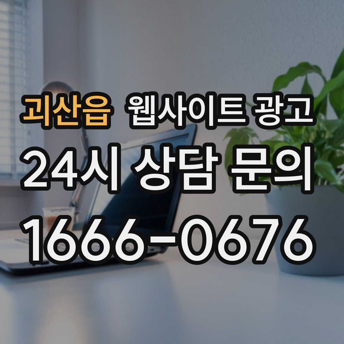 괴산읍 웹사이트 광고