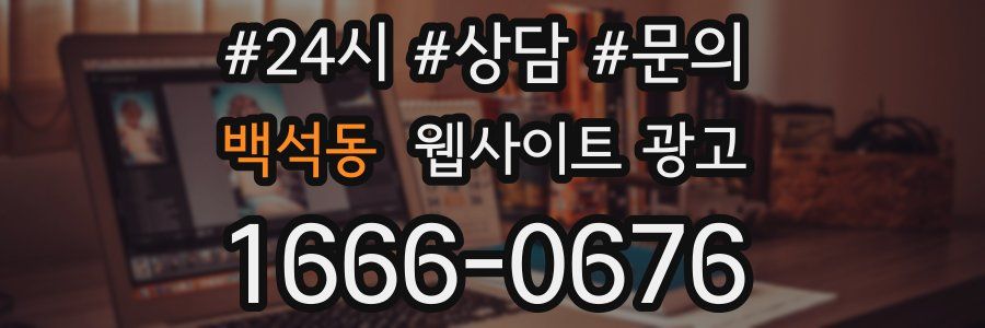 백석동 웹사이트 광고