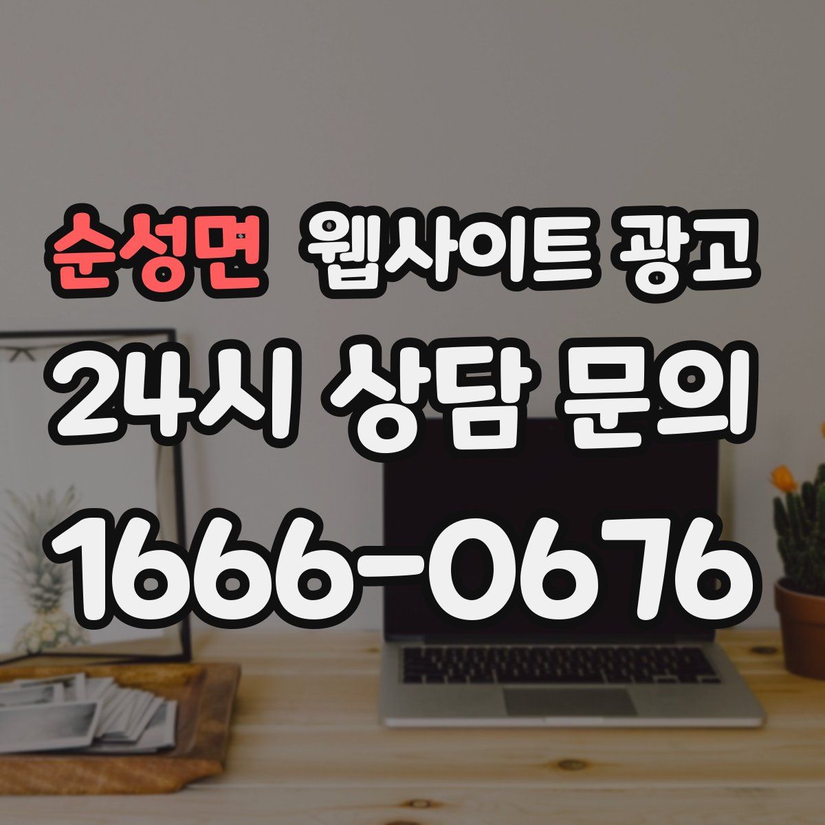 순성면 웹사이트 광고