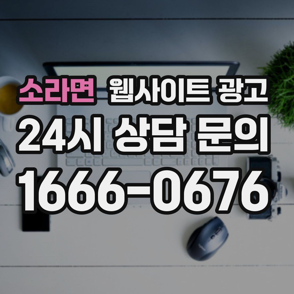 소라면 웹사이트 광고