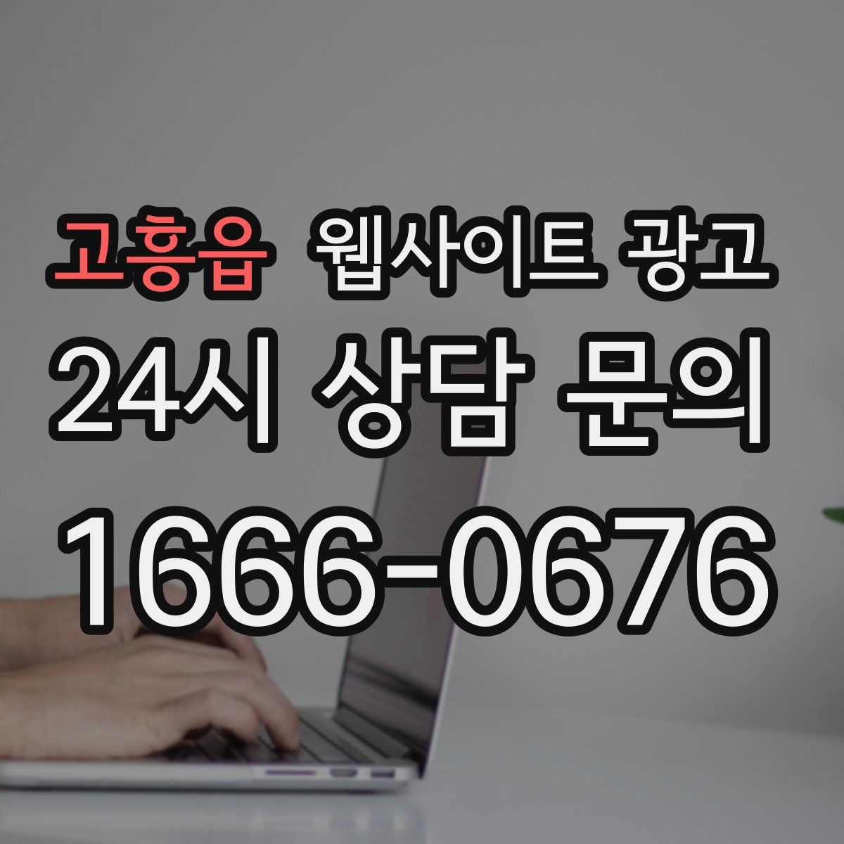 고흥읍 웹사이트 광고