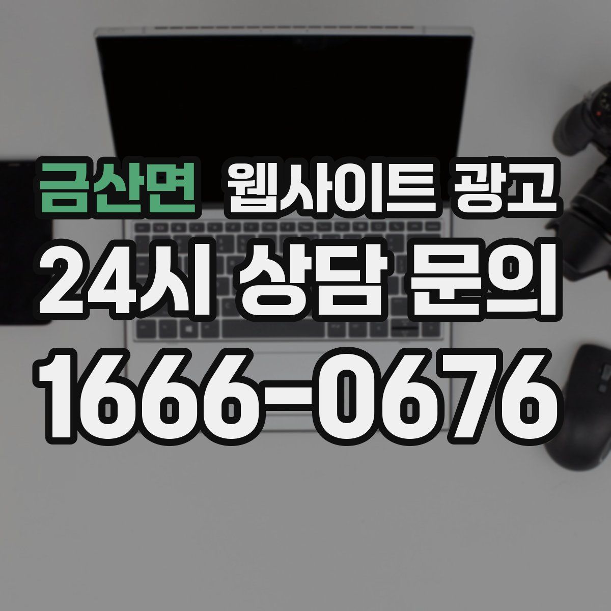 금산면 웹사이트 광고
