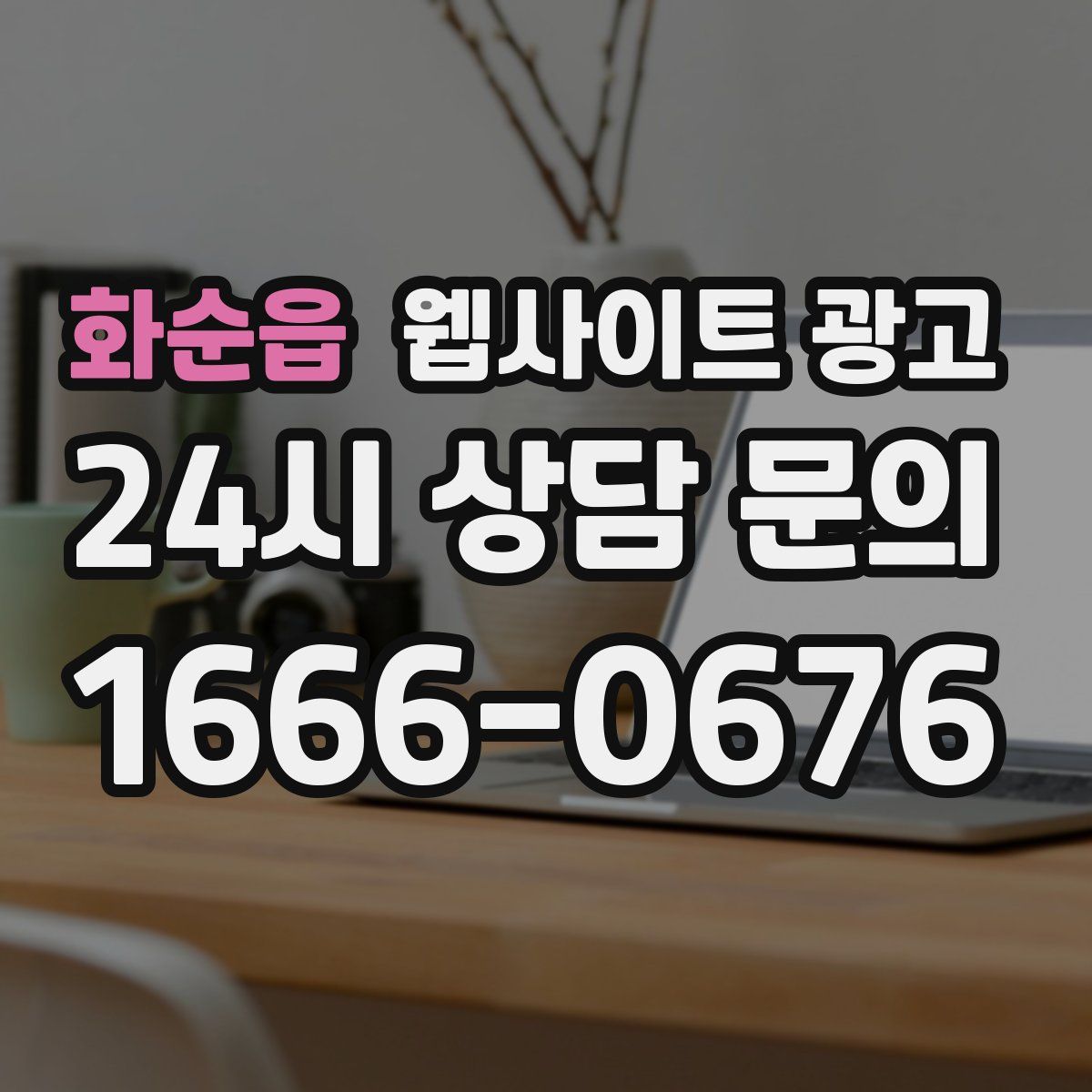 화순읍 웹사이트 광고
