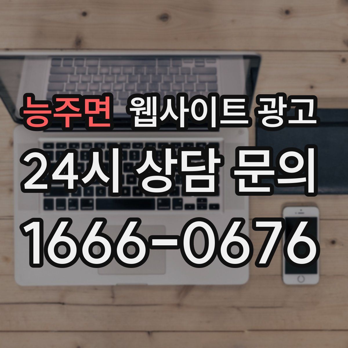 능주면 웹사이트 광고