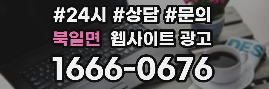 북일면 웹사이트 광고