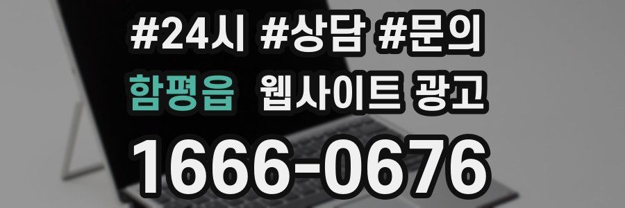 함평읍 웹사이트 광고