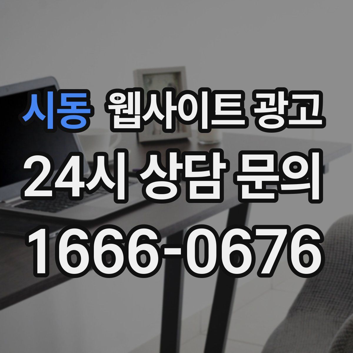 시동 웹사이트 광고
