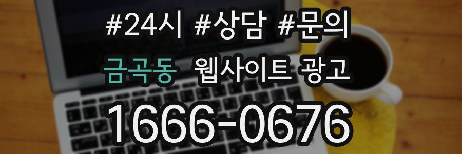 금곡동 웹사이트 광고