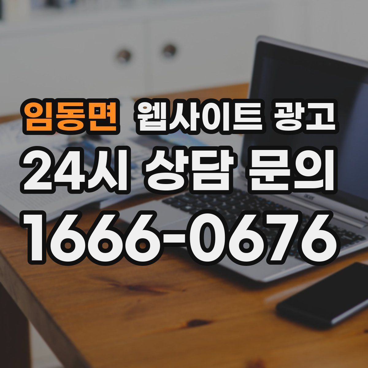 임동면 웹사이트 광고