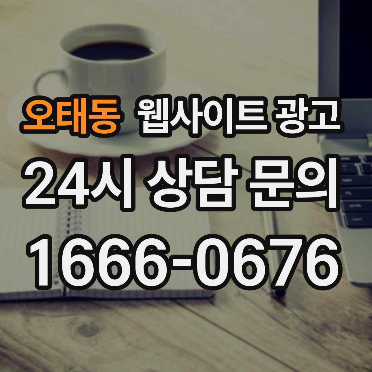 오태동 웹사이트 광고