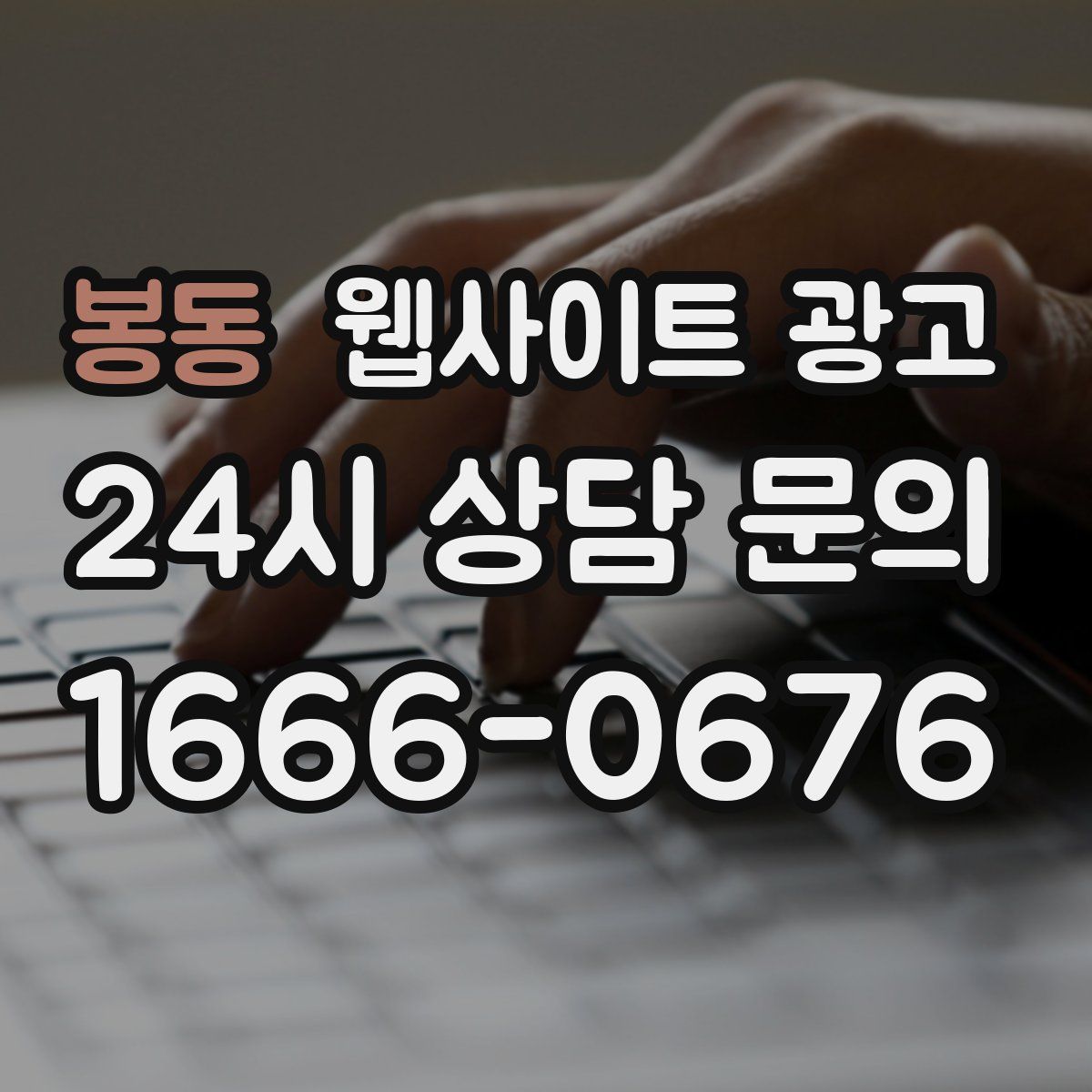봉동 웹사이트 광고