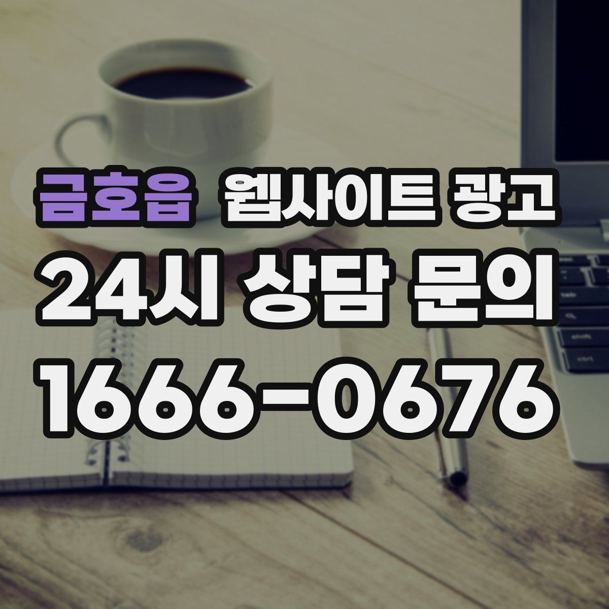 금호읍 웹사이트 광고