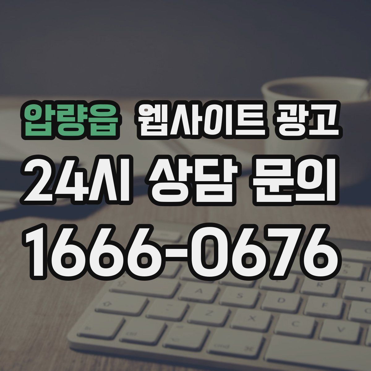압량읍 웹사이트 광고